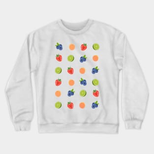 Fruit Pattern Crewneck Sweatshirt